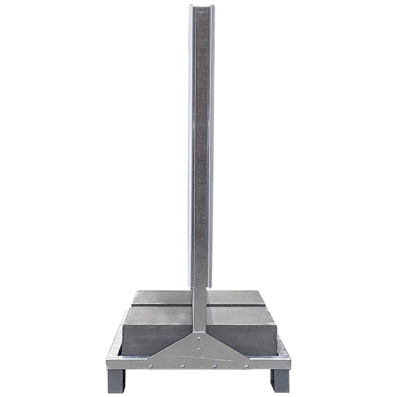 Heavy Outdoor Betonstander Gadeskilt - 70 x 100 cm