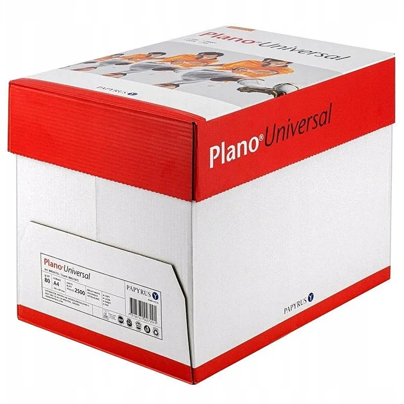 PlanoUniversal Hvidt A4 Kopipapir - 80g/m - 2.500 Ark