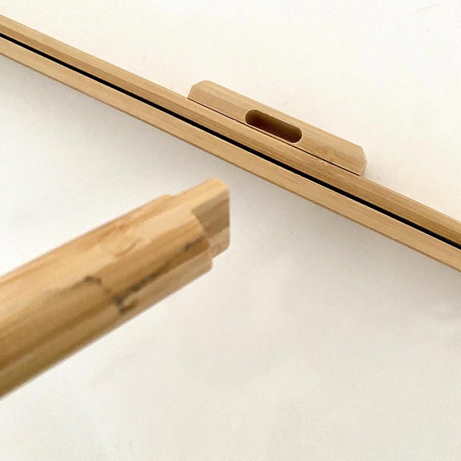 Bambus Roll-up, enkeltsidet, 85 x 200 cm