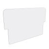 Logoplade til AluLine, hvid, A2 - 42 x 59,4 cm #1