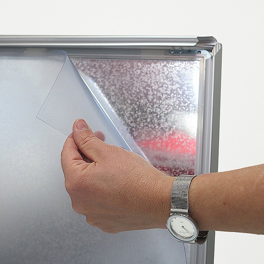 Alu-Line Standard Gadeskilt - sølv - A0