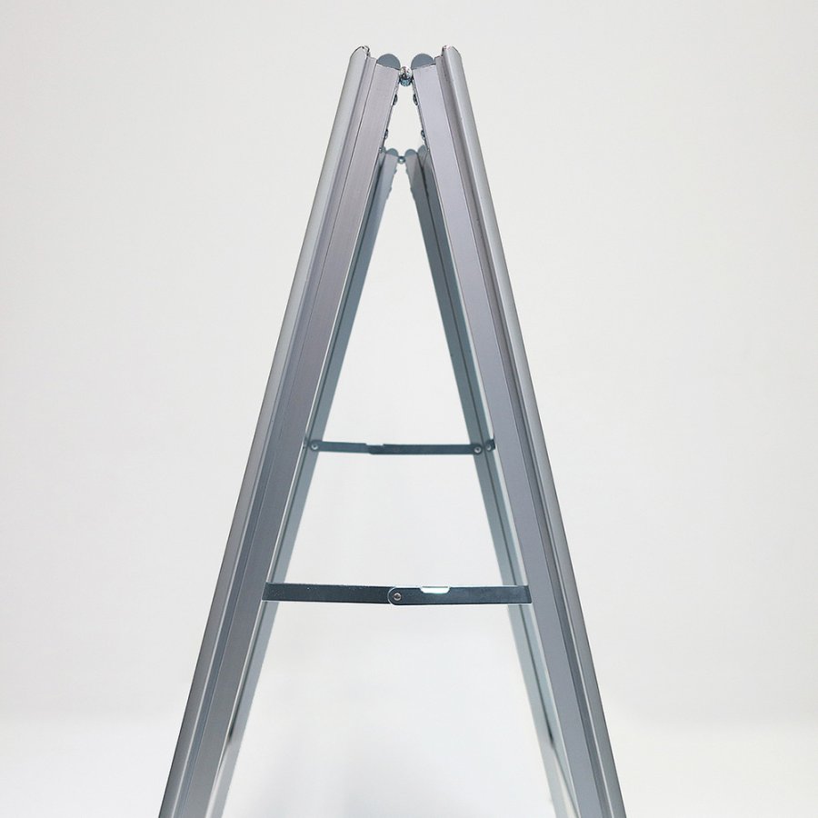 Alu-Line Standard Gadeskilt - sølv - 70 x 100 cm