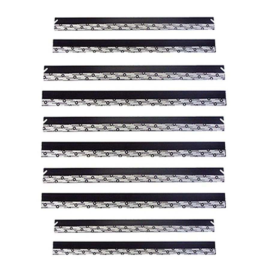 6 Top og 6 bund Strap komplet sæt til POP-UP WALL Curved 3x4 med clips