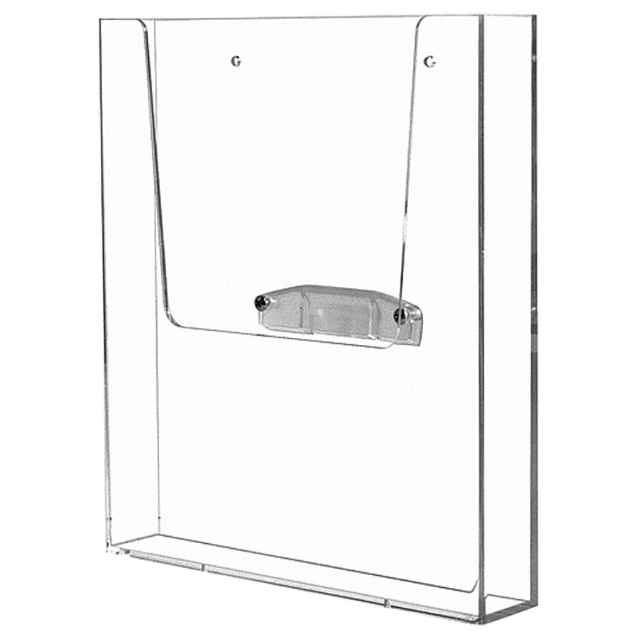 Akryl Brochureholder til væg, A4