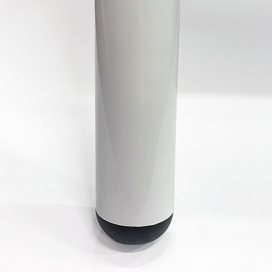 Expo Gotik Gadeskilt med logoplade - 70x100 cm - hvid