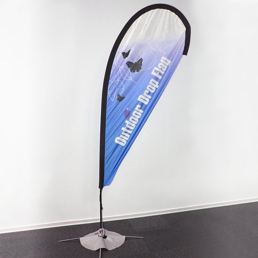 Beachflag, Outdoor Drop Flag, Medium stangsystem