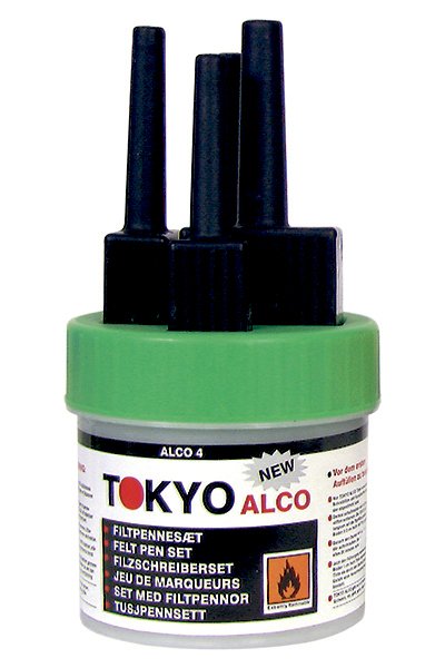TOKYO ALCO 3 filtpennes&aelig;t gr&oslash;n