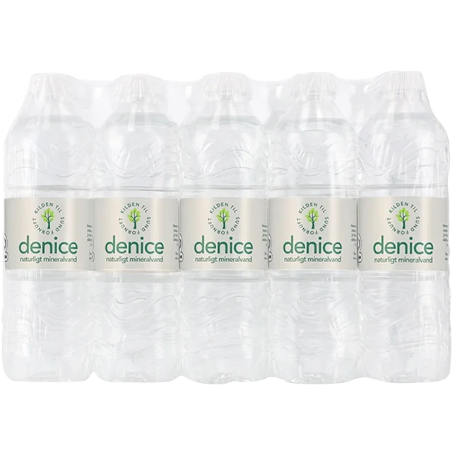 Denice Mineralvand 0,5L - Pakke med 20 Flasker, inkl. Pant