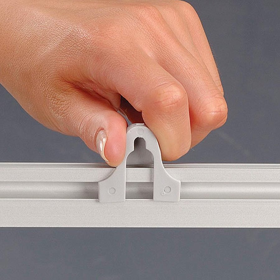 Oph&aelig;ng til Poster-Clamp Budget