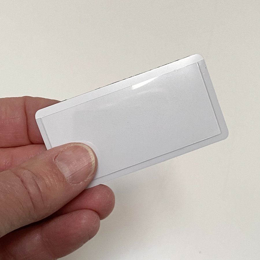 Hyldeforkant, magnetisk, 10 stk., 6,3 x 3 cm