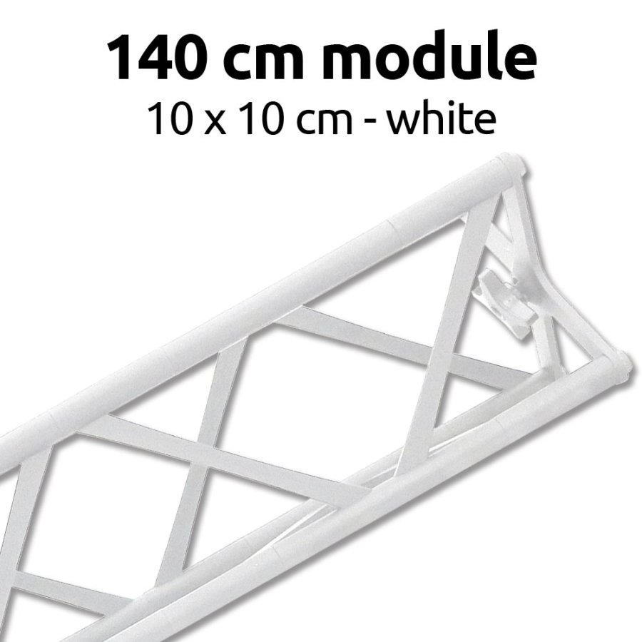 Crown Truss 10x10, Module 140cm - Hvid