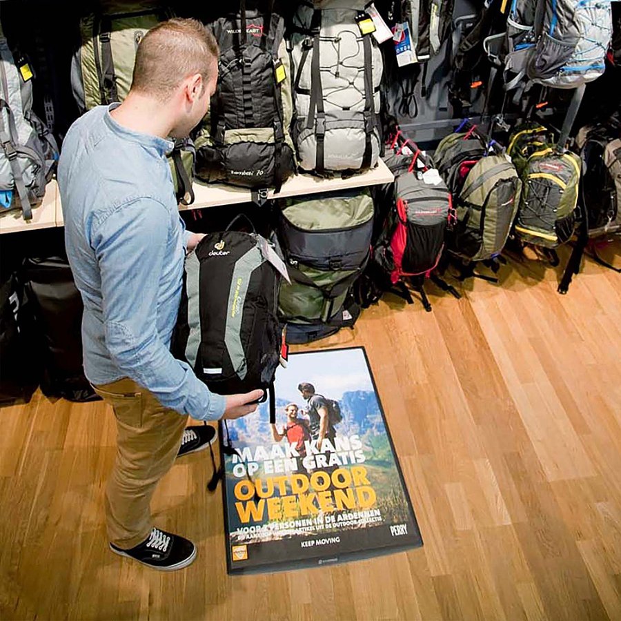 Windo Display, plakatholder til gulv - A1