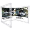 Crown Truss 10 U-shape Wall, 3 x 3 m, Hvid #2