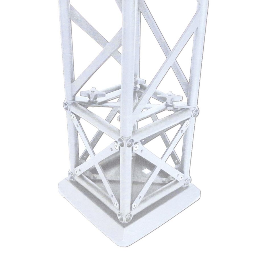 Crown Truss Regular base - 19,5x19,5cm - Hvid