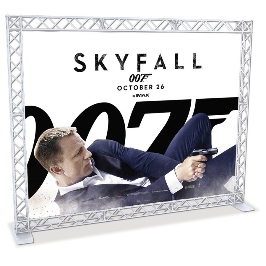 Crown Truss Middle base - 19,5x60,5cm - Hvid