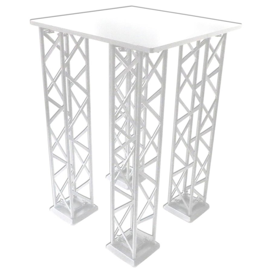 Crown Truss Counter top plate, 65x65cm - White