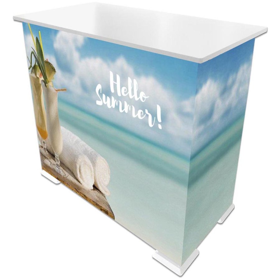 Crown Truss Counter - Rectangle 95x65cm - White