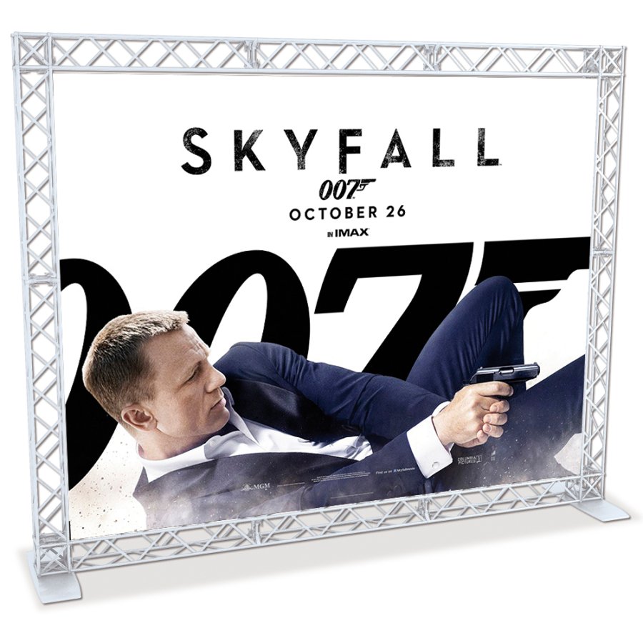 Crown Truss 15 bannerv&aelig;g - hvid