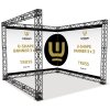 CROWN TRUSS 15 U-shape wall 3 x 3 m, 300 x 300 cm #1