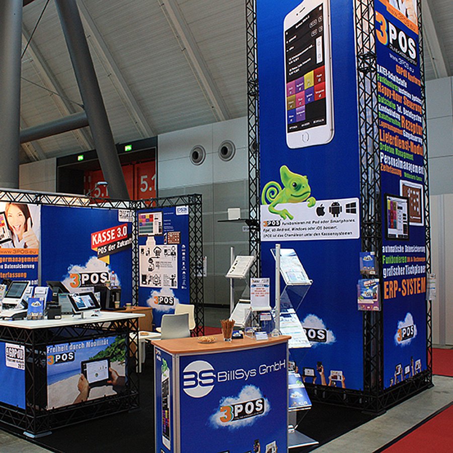 CROWN TRUSS 15 U-shape wall 3 x 3 m, 300 x 300 cm