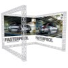 CROWN TRUSS 15 U-shape wall 3 x 3 m, 300 x 300 cm #2