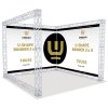 CROWN TRUSS 15 U-shape wall 3 x 3 m, 300 x 300 cm #1