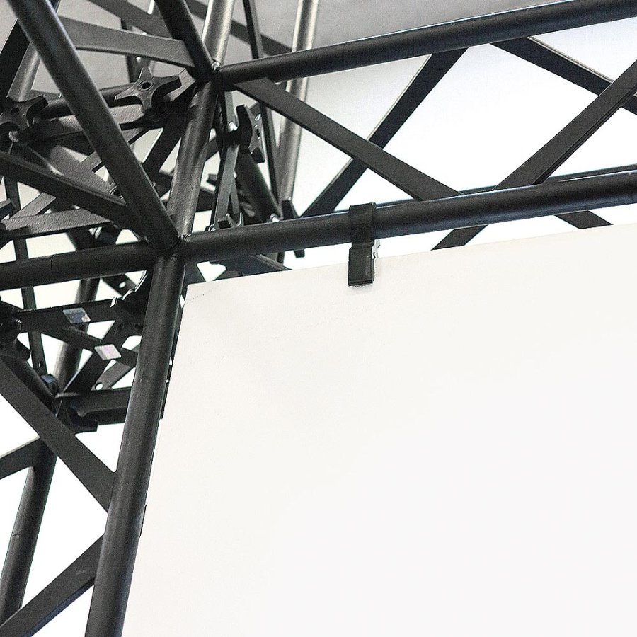 CROWN TRUSS 15 L-shape wall 3 x 3 m, 400 x 400 cm