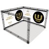 CROWN TRUSS 15 U-shape wall 3 x 3 m, 400 x 400 cm #1