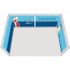 CROWN TRUSS 15 U-shape wall 3 x 3 m, 400 x 600 cm #2
