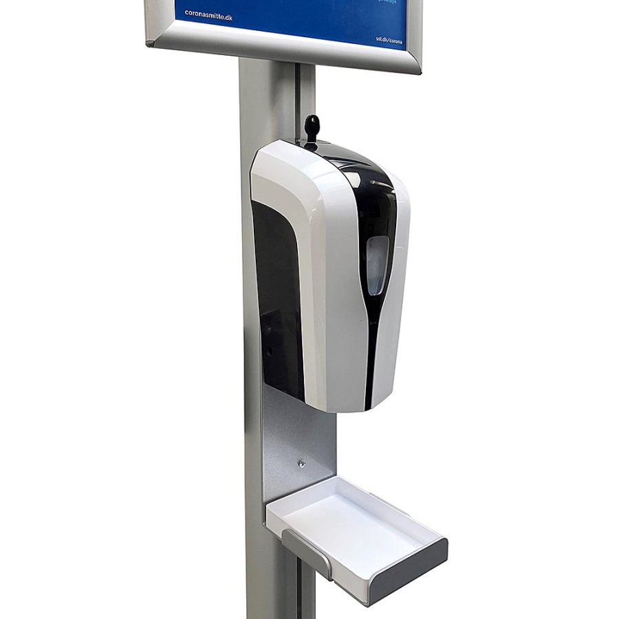 H&aring;ndsprit dispenser med sensor - til 1000ml h&aring;ndsprit eller gel