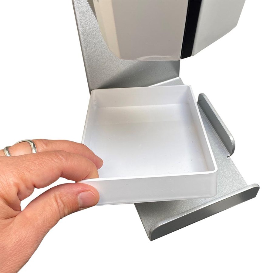 H&aring;ndsprit dispenser med sensor - til 1000ml h&aring;ndsprit eller gel