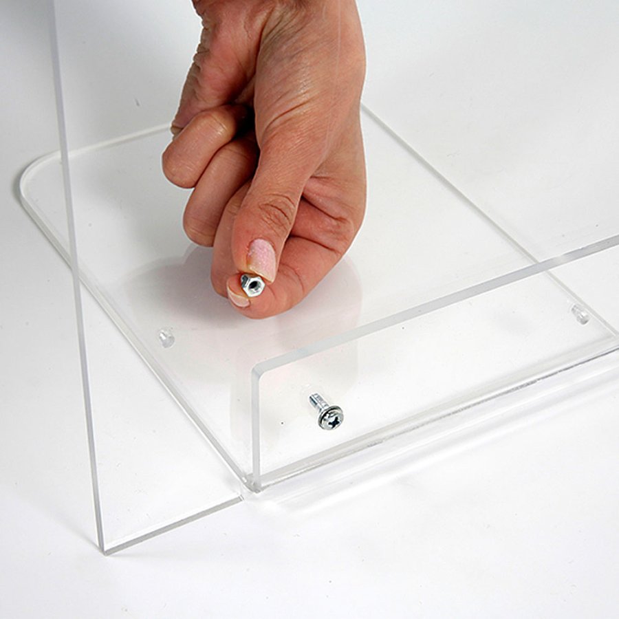 Hygiejnesk&aelig;rm til bord, 90 x 65 cm