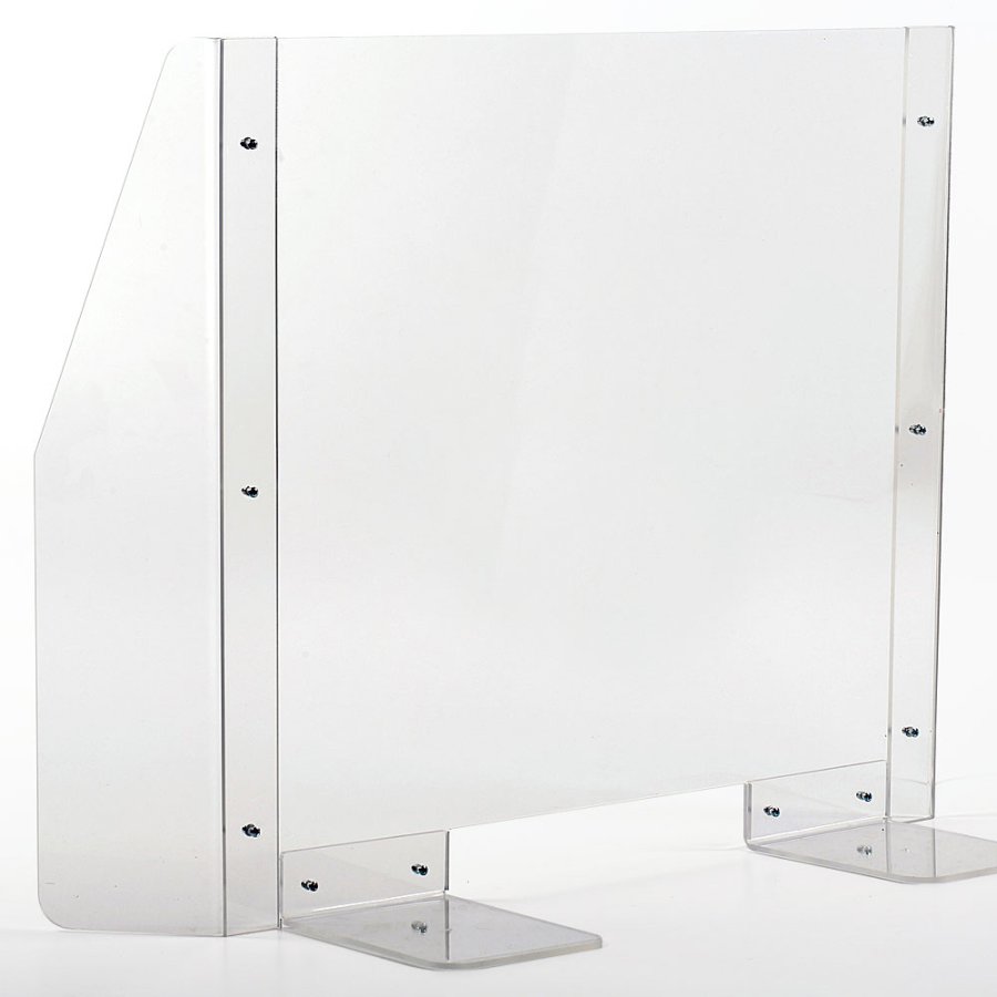 Hygiejnesk&aelig;rm til bord, 90 x 65 cm