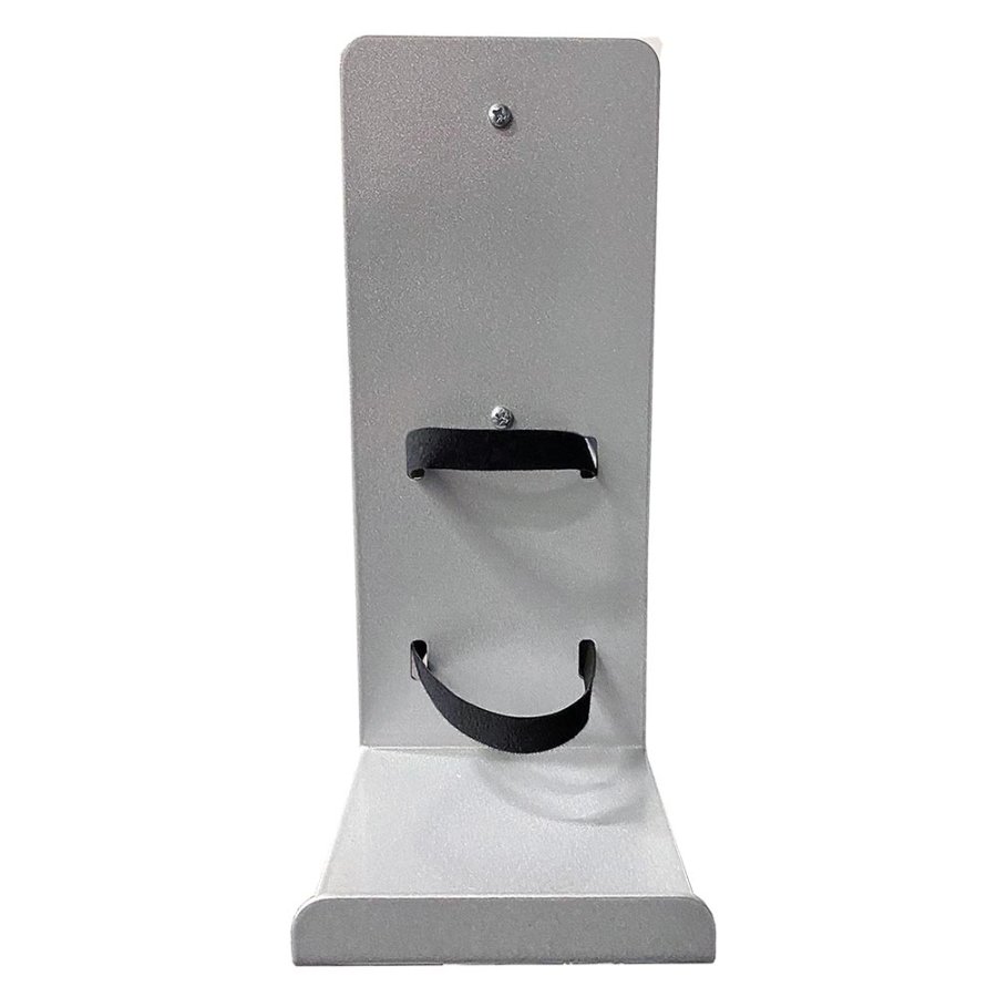 V&aelig;gmonteret holder til h&aring;ndsprit dispenser og A4 Klikrammev