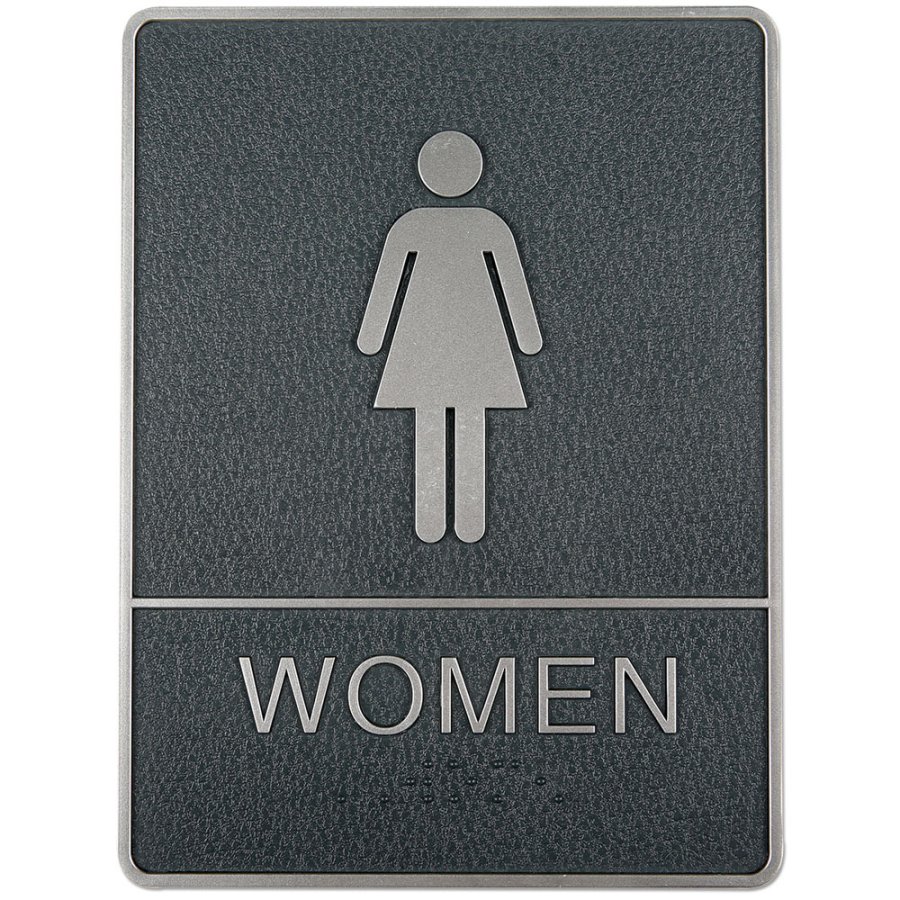 Icon D&oslash;rskilt Med Blindeskrift - Dame