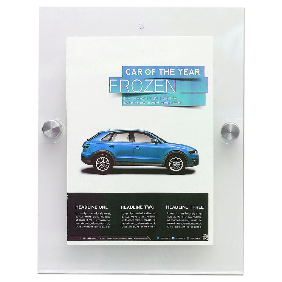 Akryl v&aelig;gramme - A5