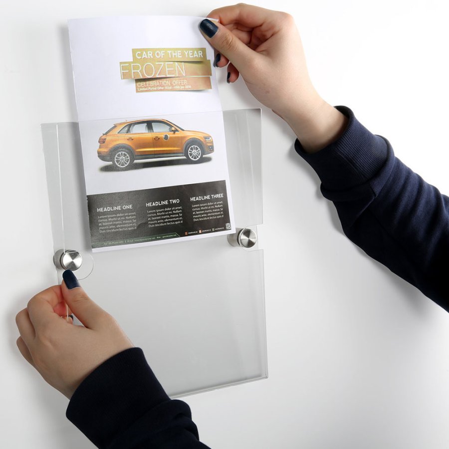 Akryl v&aelig;gramme - A5