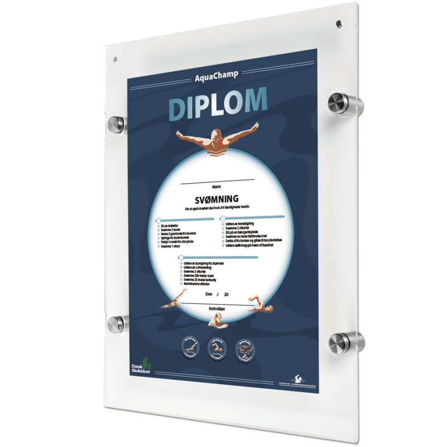 Akryl v&aelig;gramme - A4