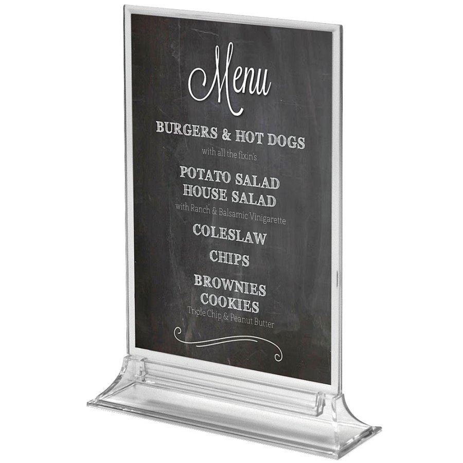 Upright Menukortholder vertikal - A5 - 14.8x21 cm