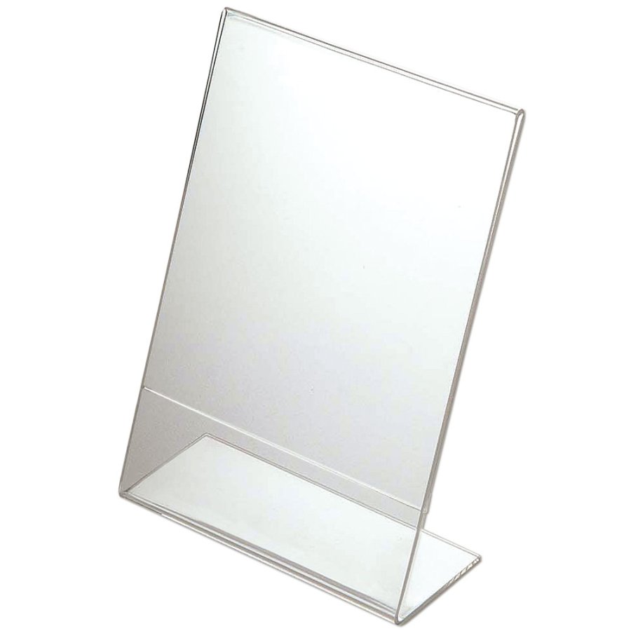 L - Menukortholder vertikal - A7 - 7.4x10.5 cm