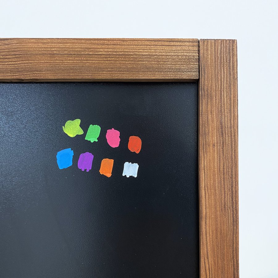 Wooden Wind-Sign Waterbase gadeskilt med st&aring;ltavler, 59 x 78 cm