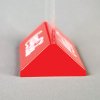 Pyramid Menuholder, horisontal, A6, r&oslash;d fod #5