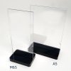 Menukortholder Black Bottom, vertikal, sort, A5 - 14,8 x 21 cm #2