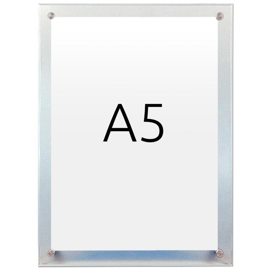 Menukortholder med ben - A5 - 14.8x21 cm