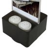 Menukortholder Salt & Pepper, akryl, 2 x M65, Sort #3