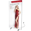 LED lysv&aelig;g LED-TEX Lightbox stand dobbeltsidet, 85x200cm #1