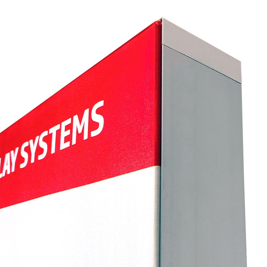 LED-TEX Lightbox stand dobbeltsidet, 100x250cm