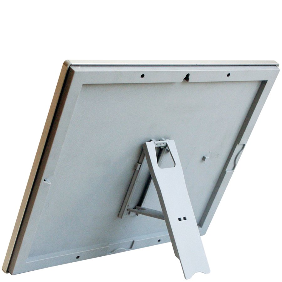 Photo Klikramme med 14mm aluminium profil, s&oslash;lv - A6