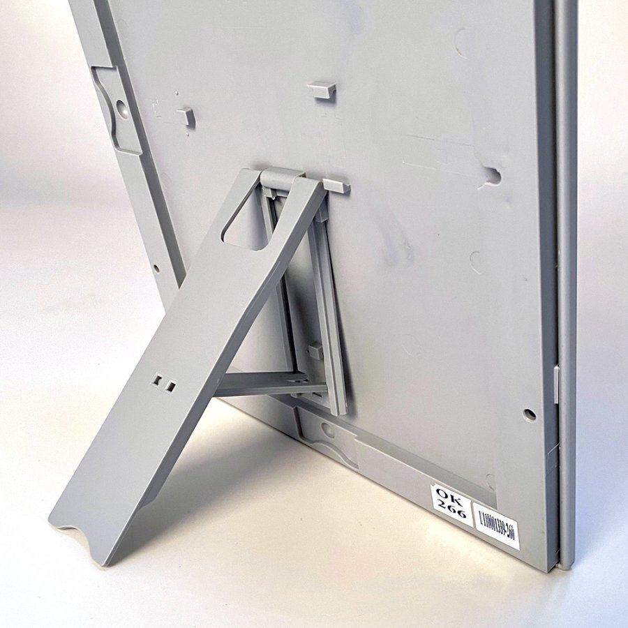 Photo Klikramme med 25mm aluminium profil, s&oslash;lv - A4