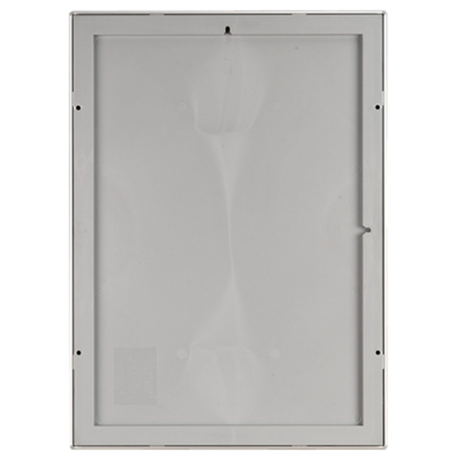 Opti Klikramme med 25mm aluminium profil, s&oslash;lv - 50x70 cm
